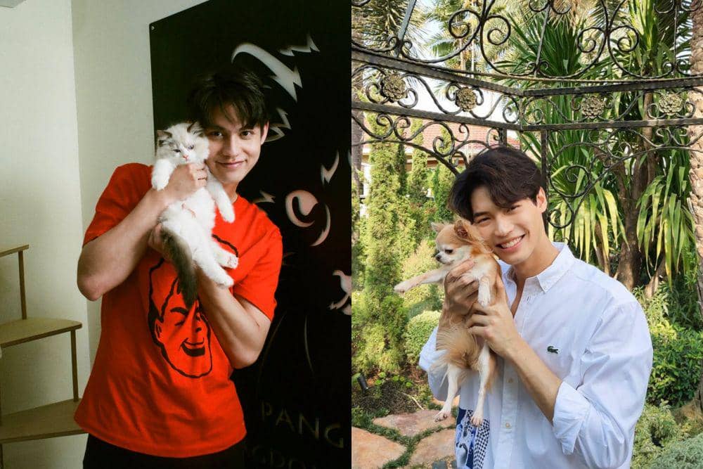 Pecinta Hewan, 10 Potret Aktor Thailand dengan peliharaan Kesayangan!