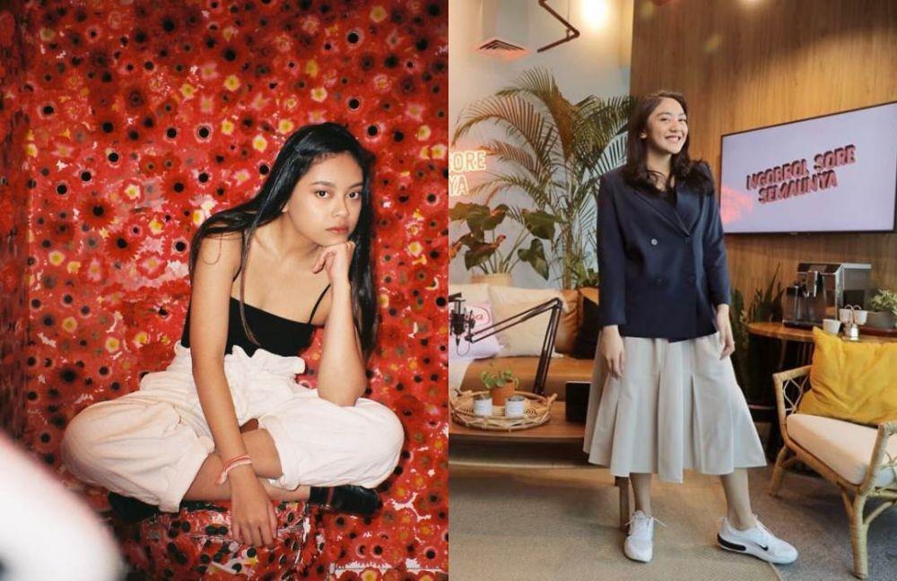 10 Adu Gaya Sakina Tama Vs Putri Tanjung, Anak Bos nan Stylish