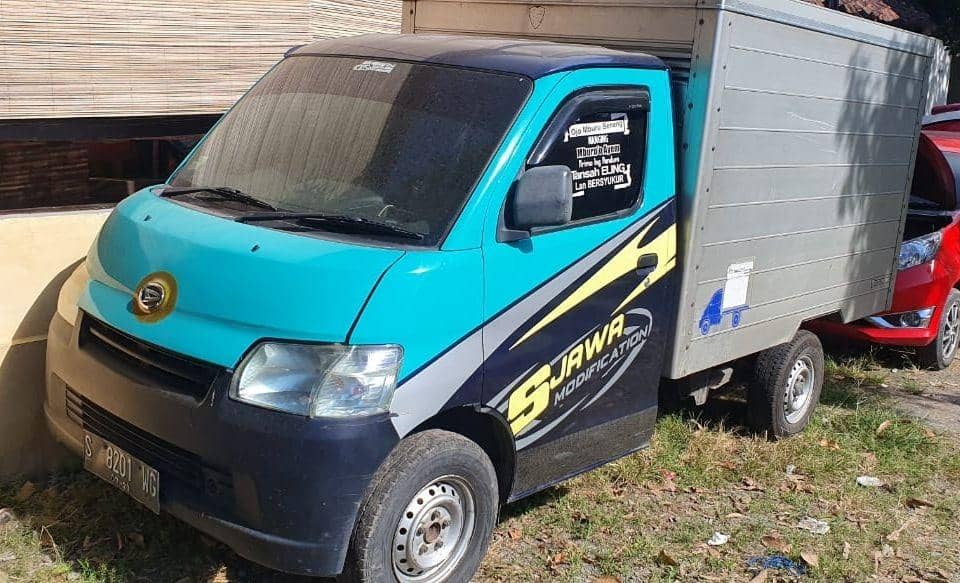 Barang bukti mobil grand max yang digunakan pelaku. IDN Times/Zainul Arifin