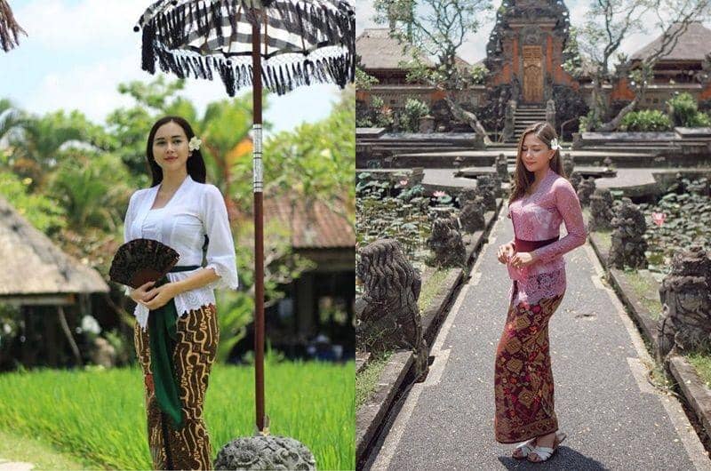 10 Potret Pangling Artis Indonesia Pakai Kebaya Bali, Manis nan Anggun