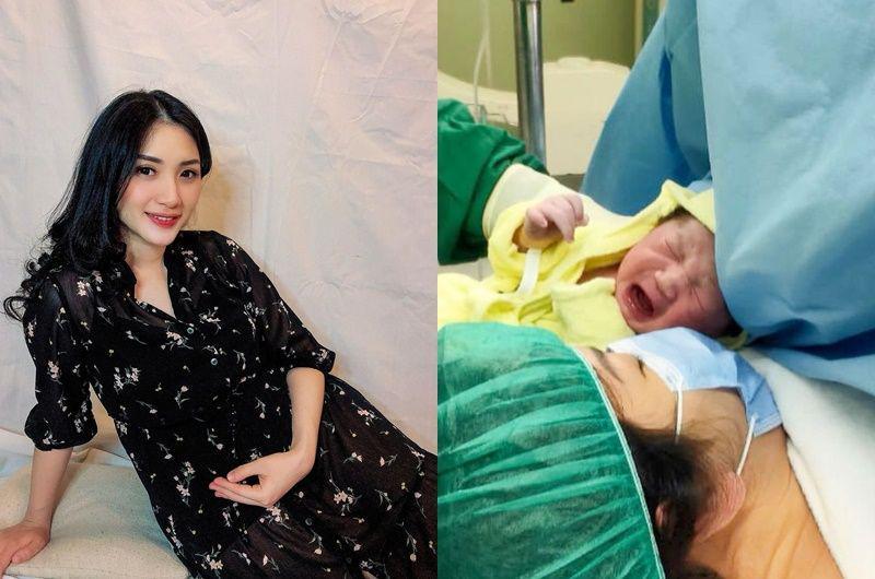 10 Potret Perjuangan Kehamilan Kedua Rachel Octavia sampai Melahirkan
