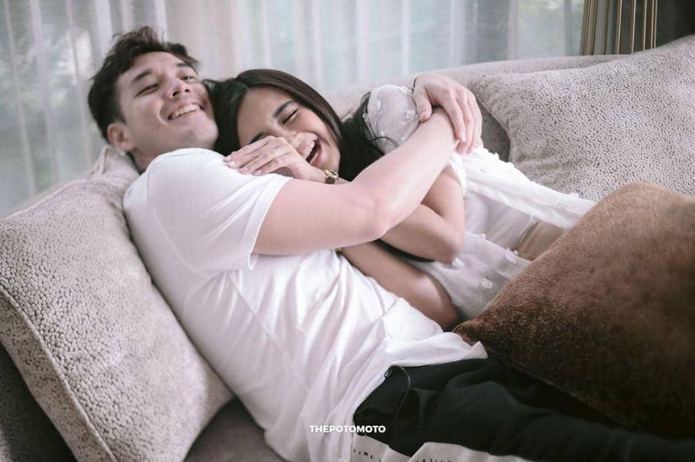 Lengket Gak Mau Lepas, 10 Foto Post Wedding Audi Marissa dan Anthony