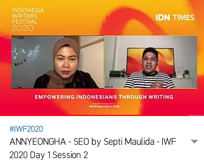 IWF 2020: 5 Tips dari Segi SEO Agar Artikelmu Muncul di Google