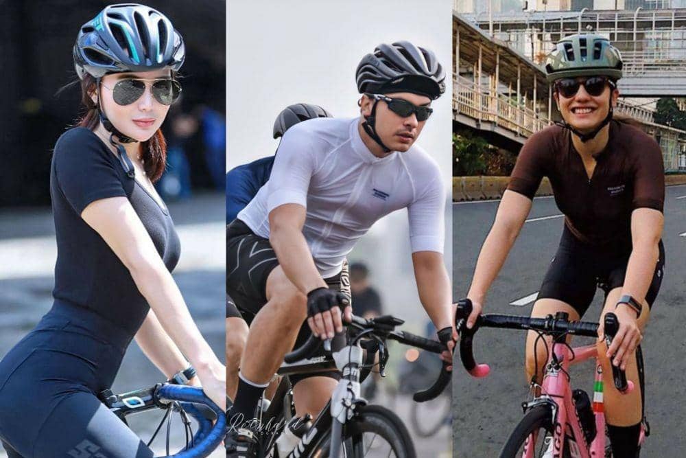17 Potret Bugar Artis saat Sepedaan, Terbaru Ada Nicholas Saputra
