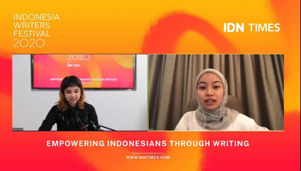IWF 2020: 5 Tips Mengembangkan Passion Menulis ala Nadhifa Tsana