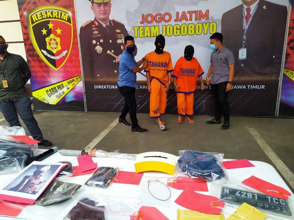 Rilis ungkap kasus Ditreskrimum Polda Jatim, Selasa (22/9/2020). Dok. IDN Times/Istimewa