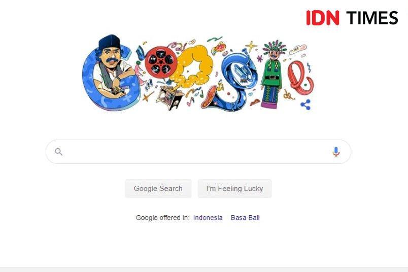 Ada Sosok 'Si Biang Kerok' Benyamin Sueb di Google Doodle Hari Ini