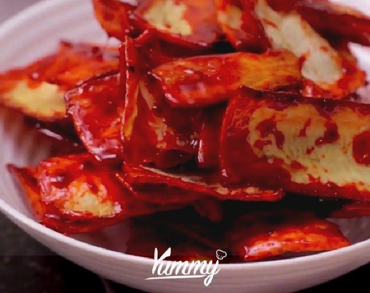 Resep Keripik Singkong Balado ala Yummy App yang Enak dan Renyah