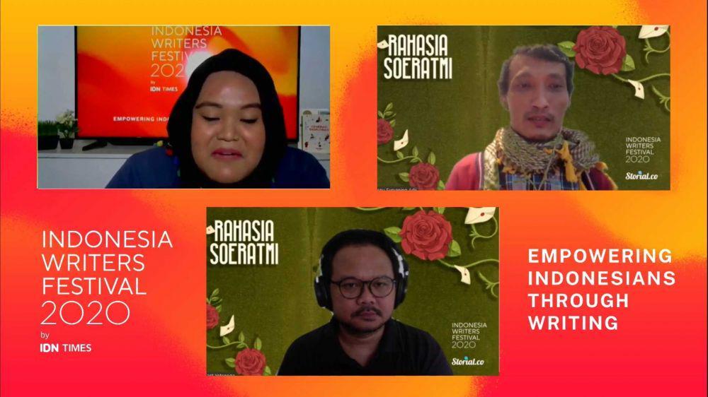 IWF 2020: 5 Tips Jitu Nulis Novel Bermakna ala Wisnu dan Brilliant Yo