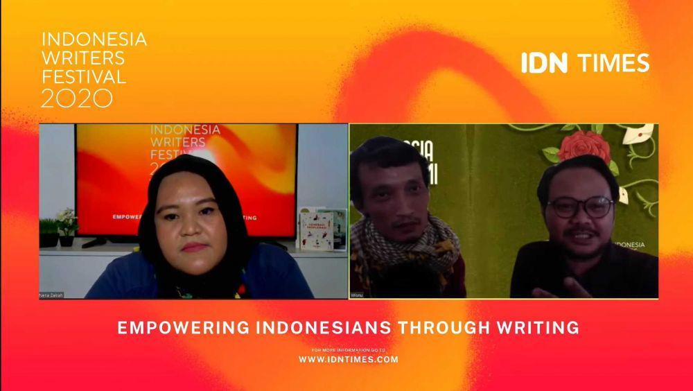 IWF 2020: 5 Tips Mendalami Karakter  Novel Ala Wisnu Suryaning Adji