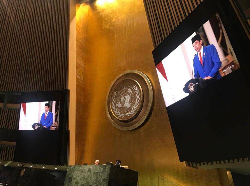 Presiden Jokowi beri pidato di Sidang Umum PBB (Dok.Biro Pers Kepresidenan)