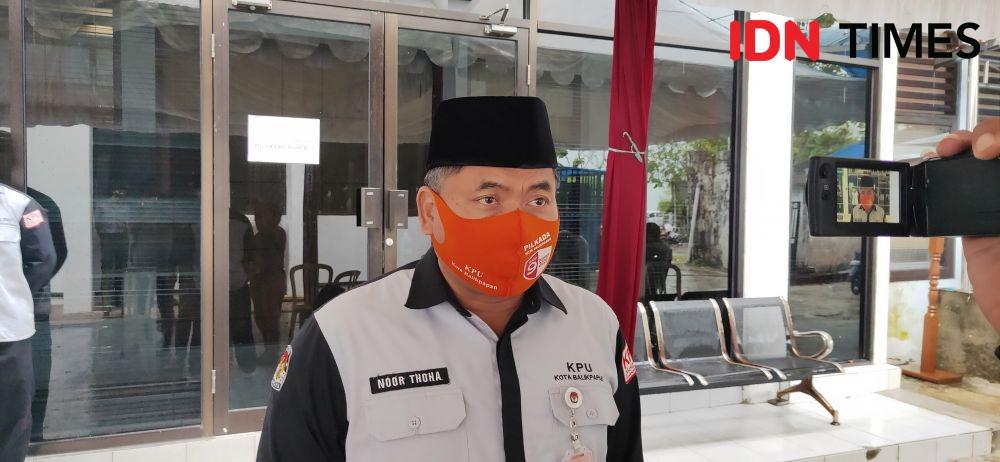 Pilkada Balikpapan, KPU Tetapkan Rahmad - Thohari Jadi Calon Tunggal