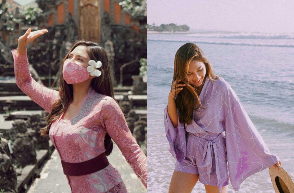 10 Potret Jessica Mila Liburan di Bali, Lepas Rindu Selama New Normal