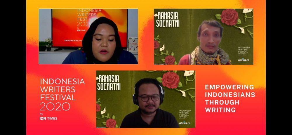 IWF 2020: 5 Tantangan Wisnu-Ega saat Menulis Rahasia Soeratmi
