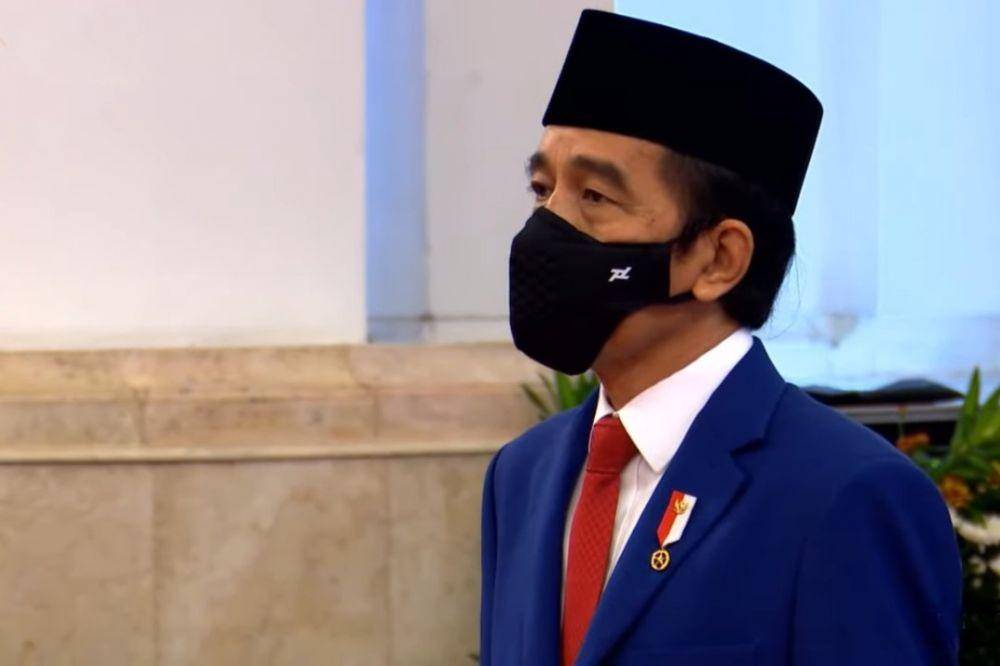 Presiden Joko Widodo dalam Acara Pengucapan Sumpah Anggota Dewan Komisioner Lembaga Penjamin Simpanan pada Rabu (23/9/2020) (Youtube.com/Sekretariat Presiden)
