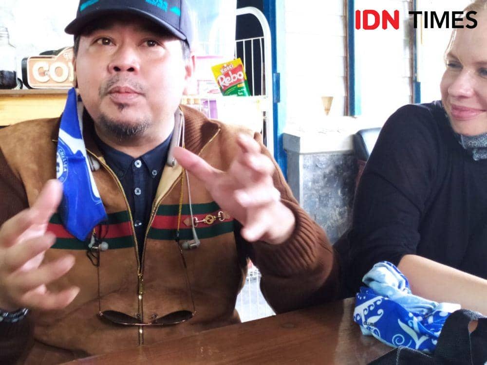 Erwin Izharuddin yang merupakan pengusaha asal Samarinda berencana berbagi rezeki. Tak ada niat apa-apa, murni berbagi rezeki (IDN Times/Yuda Almerio)