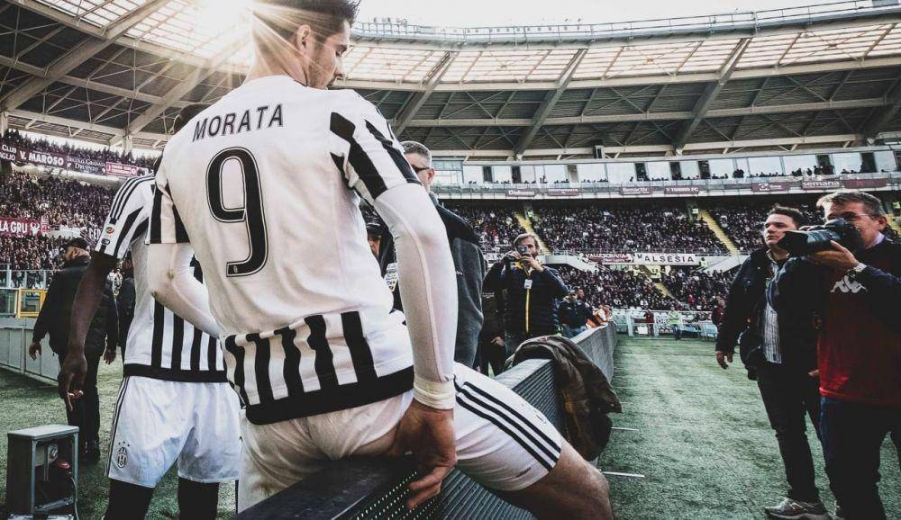 Alvaro Morata di periode pertama bersama Juventus (Website/juventus.com)