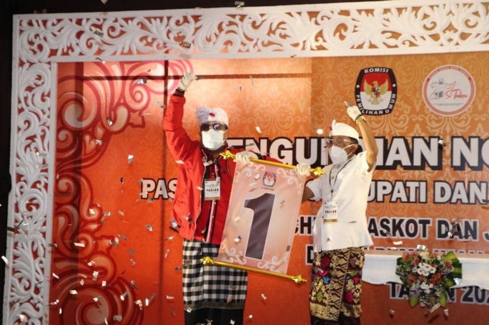 Paslon Jaya-Wira  (Dok.IDN Times/KPU Tabanan)