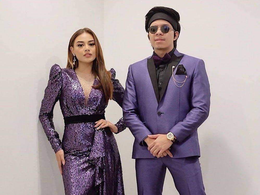 Bukti Serius, 10 Potret Atta Pakai Atribut Ungu Warna Kesukaan Aurel