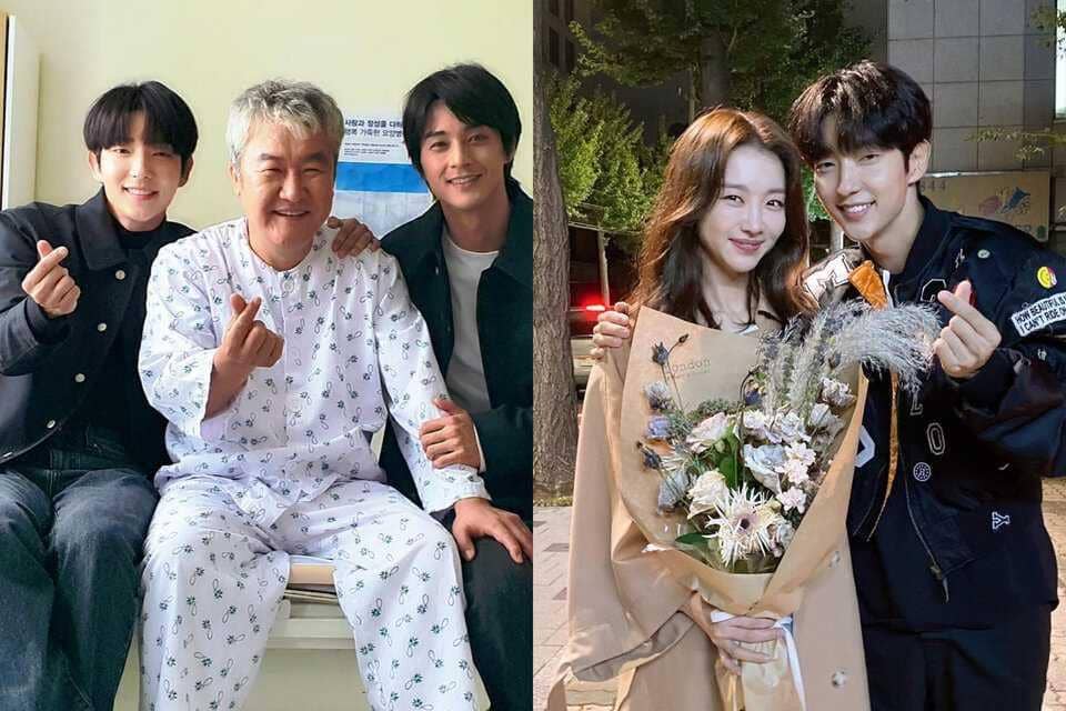 11 Potret Keakraban Lee Joon Gi dan Para Pemain 'Flower of Evil'