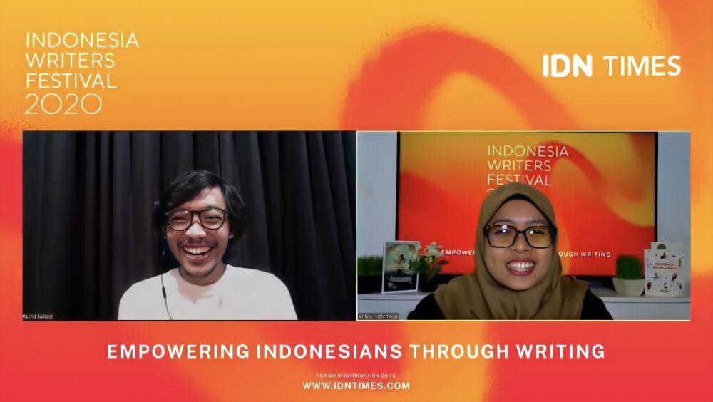 Indonesia Writers Festival (25/09/20). YouTube.com/IDNTimes
