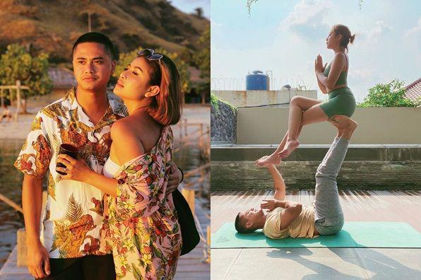 Kompak dan Mesra, 10 Potret Awkarin Yoga Aneka Gaya Bareng Sabian Tama
