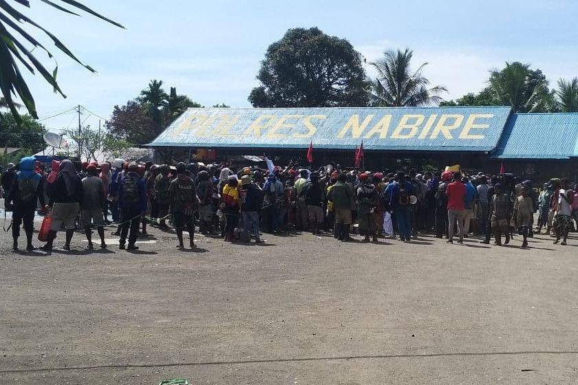 Demonstrasi penolakan penerapan otonomi khusus (Otsus) Papua jilid II (Dok. Humas Papua)