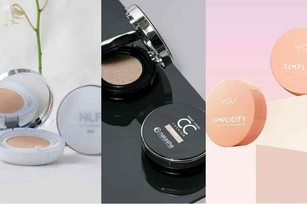 Ratakan Warna Kulit Wajah dengan 5 Produk CC Cushion Ini