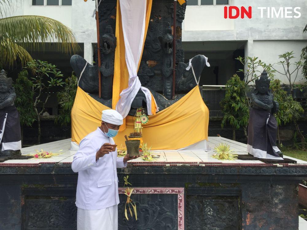 Tak Seperti Biasa, Potret Sepinya Hari Raya Kuningan di Medan