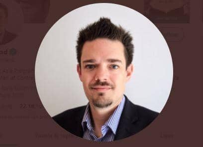 Ben Bland, penulis buku: Man of Contradctions (Twitter Ben Bland/@benjaminbland)