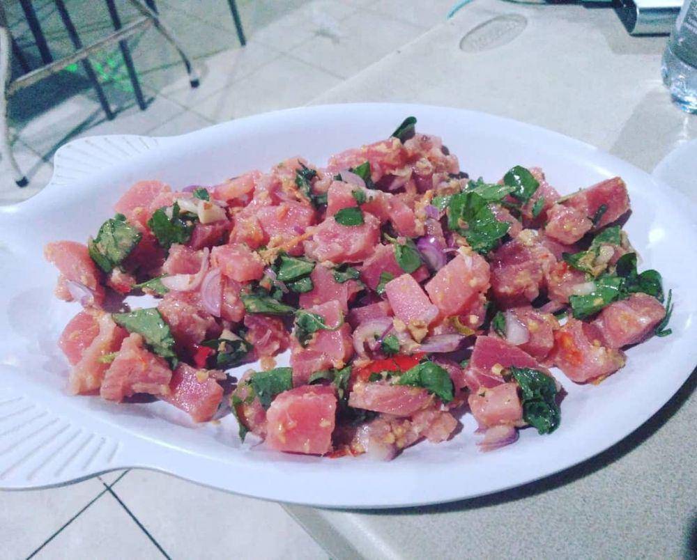 Ilustasi gohu ikan khas Maluku (Instagram.com/hestysondakh)
