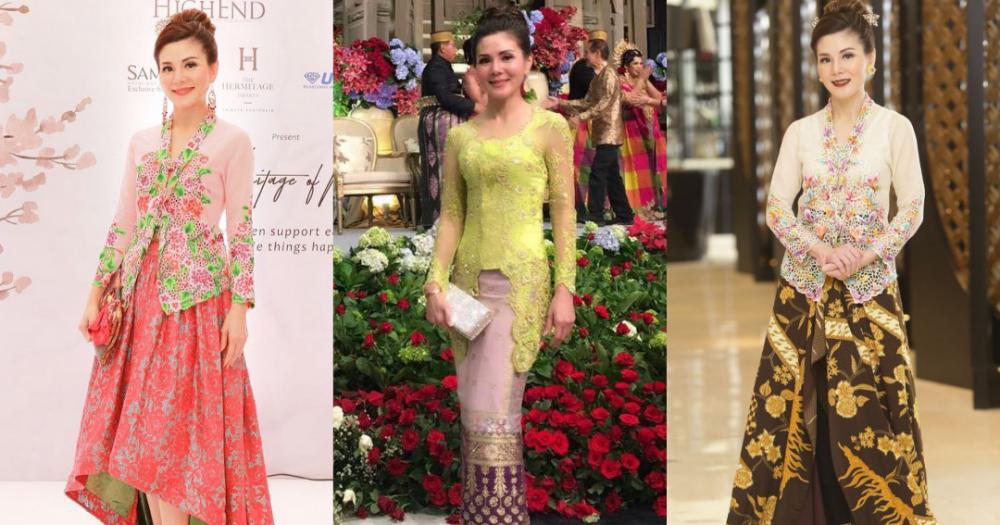 9 Inspirasi Kebaya ala Margaret Vivi, Anggun dan Berkelas!