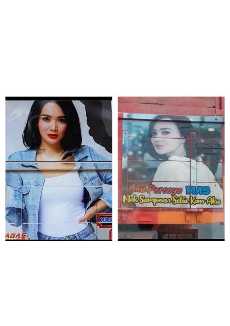 6 Potret Hits Wika Salim di Truk Ini Bikin Gagal Fokus, Halu Berjamaah