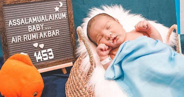 8 Gaya Lucu Baby Air, Anak Pertama Pasangan Irish Bella dan Ammar Zoni