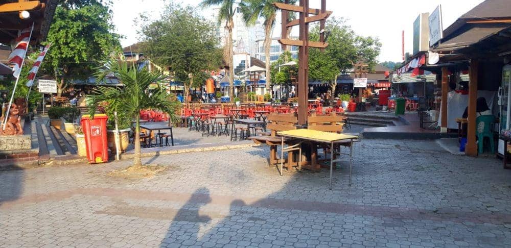 Kawasan Citra Niaga Samarinda sebelum sanksi diberlakukan (Dok.IDN Times/Istimewa)