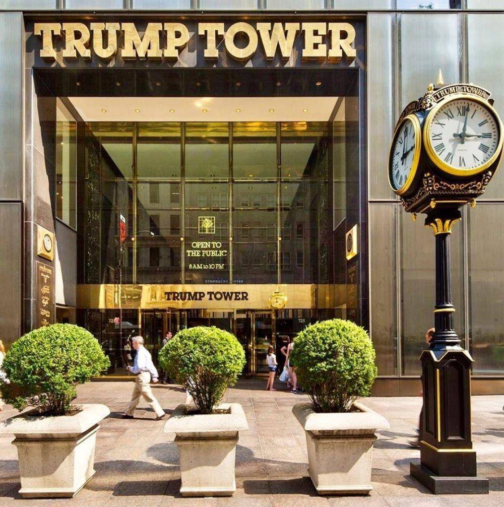 Ilustrasi gedung Trump di Kota New York, Amerika Serikat (www.instagram.com/@trump)