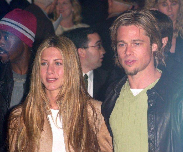 Brad Pitt dan Jennifer Aniston (mirror.co.uk)