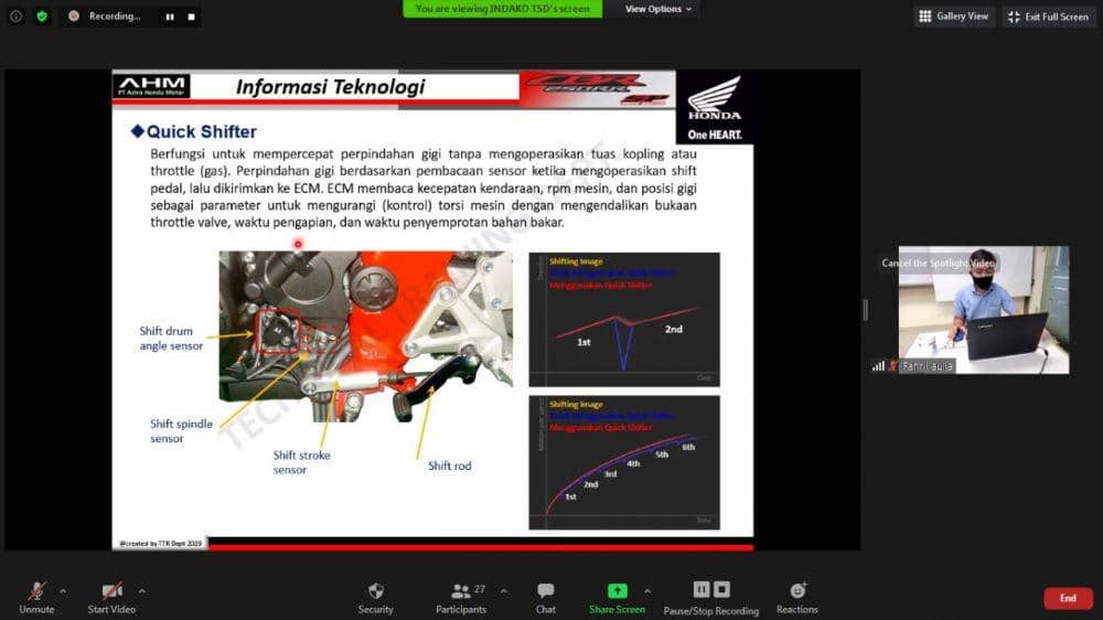 Training New Model, Kupas Tuntas Teknologi Honda CT125 dan CBR250RR SP