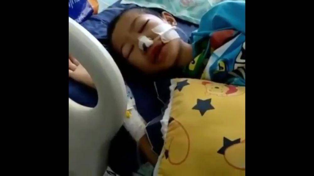 Hafiz cilik ini viral dalam kondisi kronis lantunkan ayat suci Al-Quran (Instagram.com/bangPepen03)