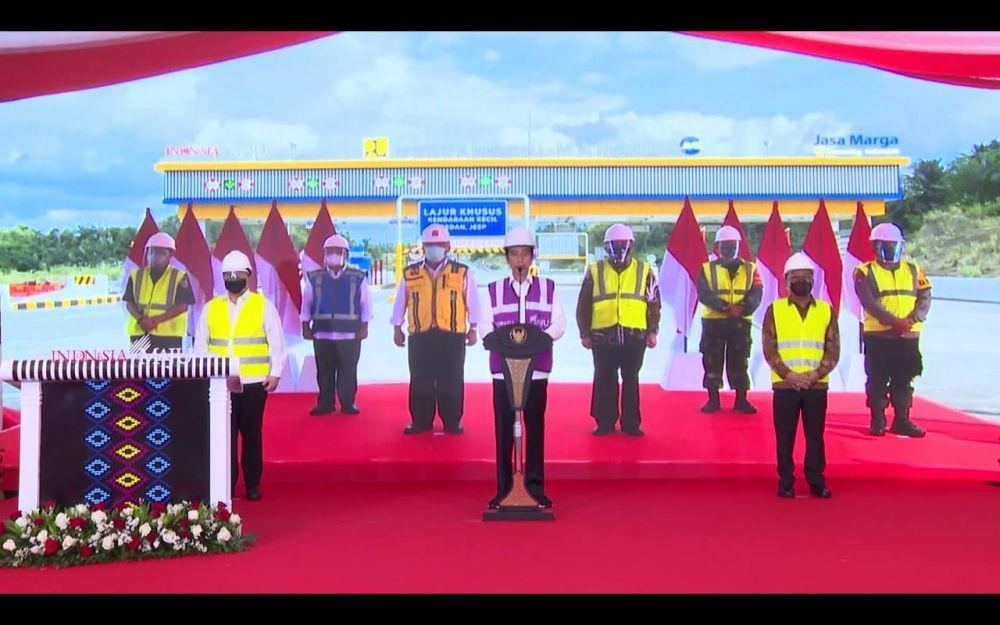 Tol Manado-Bitung Diresmikan, Ini Manfaatnya Menurut Jokowi