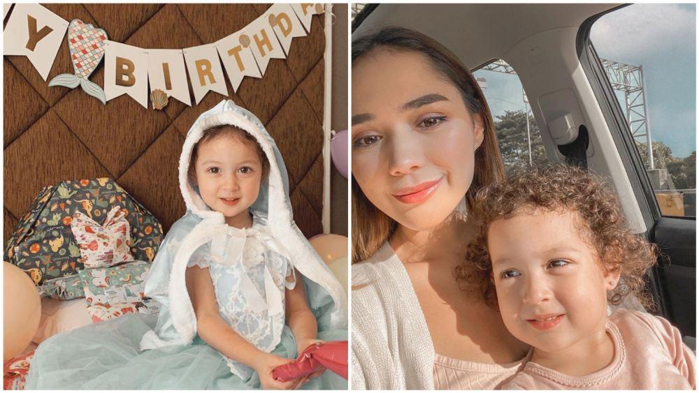 Supergemas! 9 Potret Kaiala, Putri Raquel Larkin yang Genap 3 Tahun