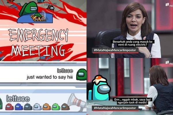 10 Meme Emergency Meeting di Game Among Us Ini Bikin Geleng-geleng