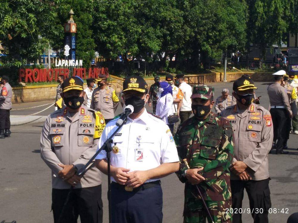 Anies Baswedan di Polda Metro Jaya (Dok. Humas Polda Metro Jaya)