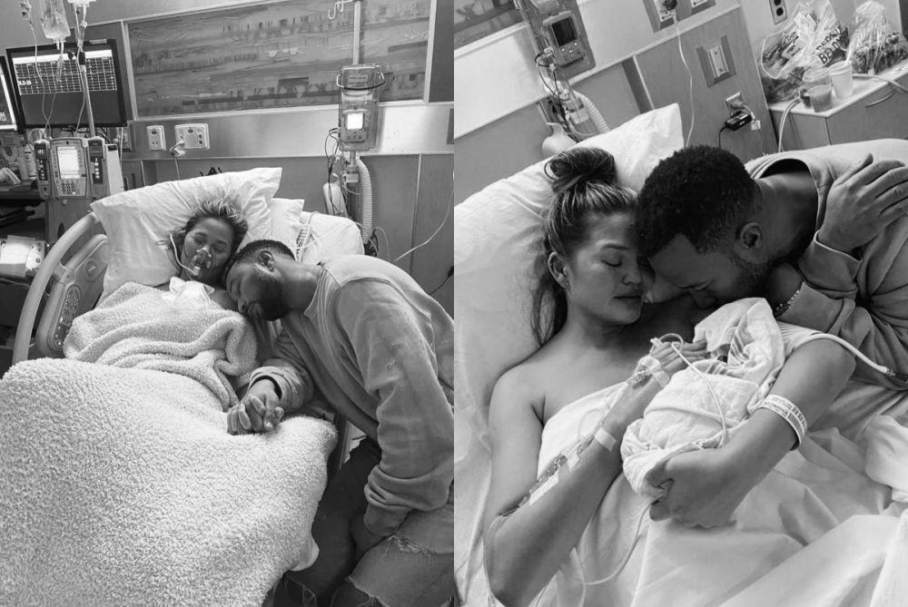 Keguguran, 10 Potret Chrissy Teigen dan John Legend yang Dilanda Pilu