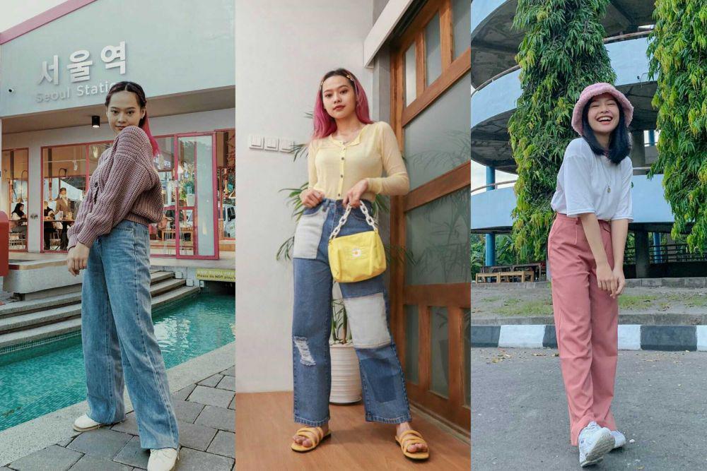 10 OOTD dengan High Waist Pants ala Selebgram Michelle Resti, Stylish!