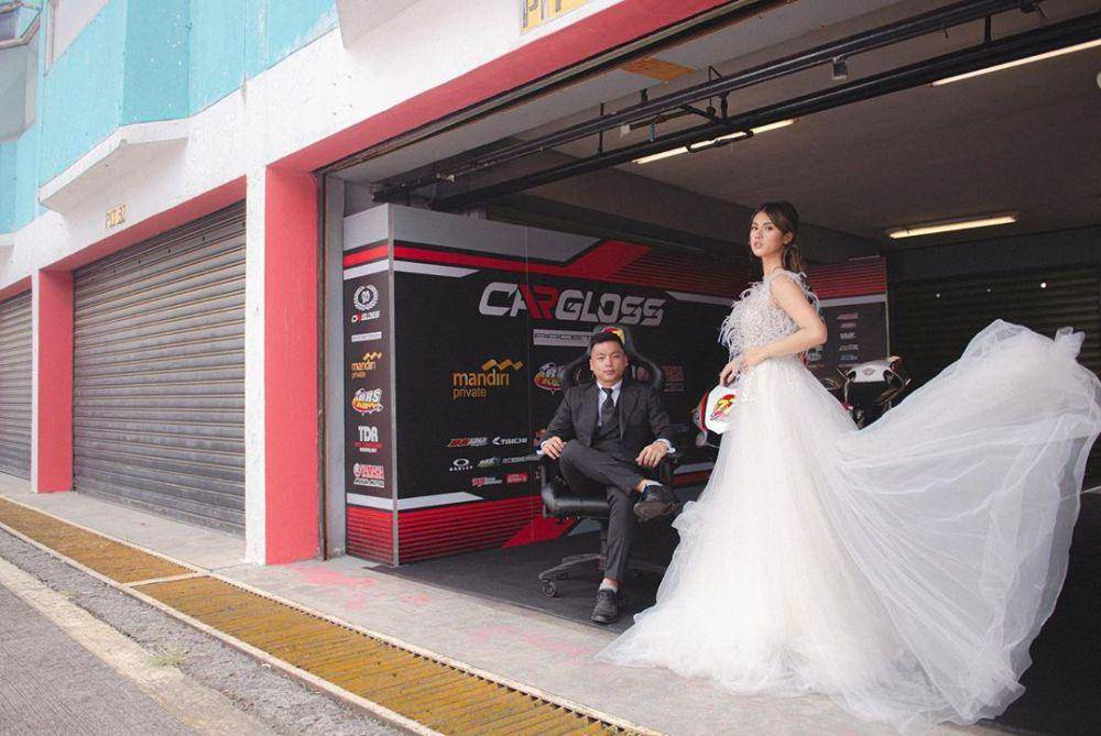 Atries Angel dan suami (instagram.com/hara.films)