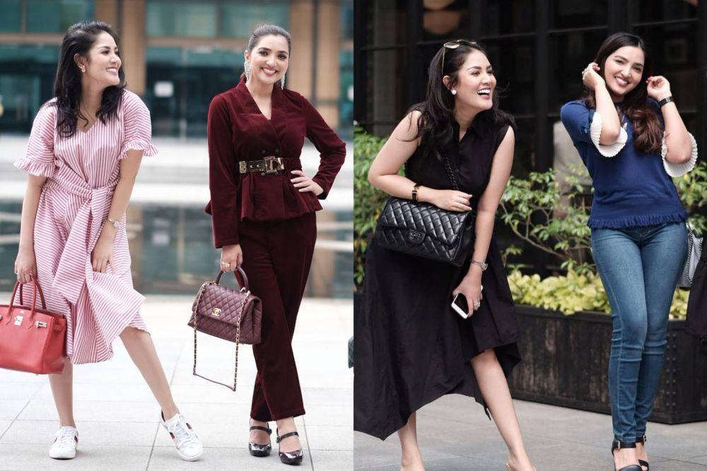 10 Adu Gaya Mama Hits Ashanty Vs Nindy, Cocok Jadi Trendsetter