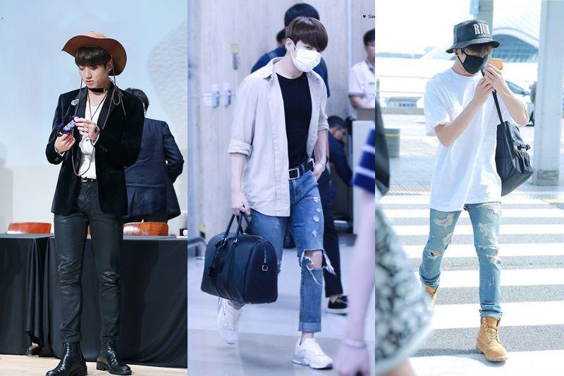 Anti Ribet! 9 Ide Mix and Match Kaus ala Jungkook BTS yang Stylish