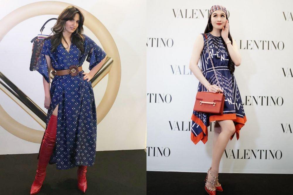 10 Adu Gaya Mewah Nia Ramadhani Vs Sandra Dewi, Selalu Stunning!