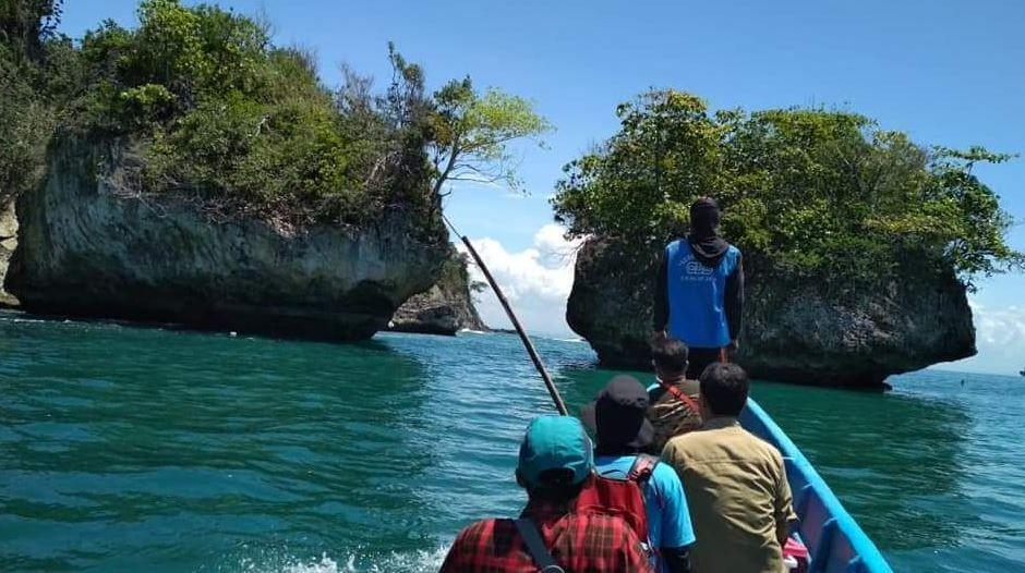 Melihat Pulau Majeti, Istana Nyi Roro Kidul Surganya Bunga Wijayakusuma